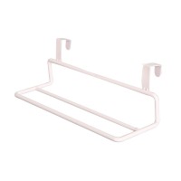 Kitchen bathroom towel rack dishcloth rack cabinet door  hang double-deck toilet without perforating